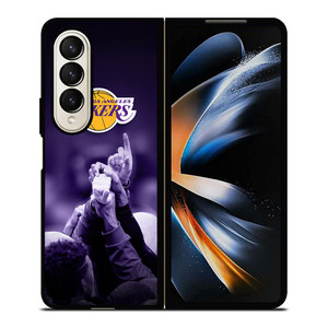 LA LAKERS LOS ANGELES Samsung Z Fold 4 Case LA LAKERS LOS ANGELES Samsung Z Fold 4 Case