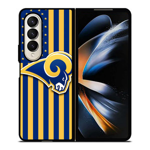 LA RAMS LOGO NFL Samsung Z Fold 4 Case LA RAMS LOGO NFL Samsung Z Fold 4 Case