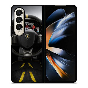 LAMBORGHINI STEERING WHEEL 2 Samsung Z Fold 4 Case LAMBORGHINI STEERING WHEEL 2 Samsung Z Fold 4 Case
