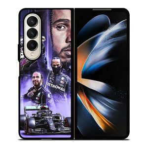LEWIS HAMILTON CHAMPIONS Samsung Z Fold 4 Case LEWIS HAMILTON CHAMPIONS Samsung Z Fold 4 Case