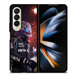 LEWIS HAMILTON FORMULA ONE 3 Samsung Z Fold 4 Case LEWIS HAMILTON FORMULA ONE 3 Samsung Z Fold 4 Case