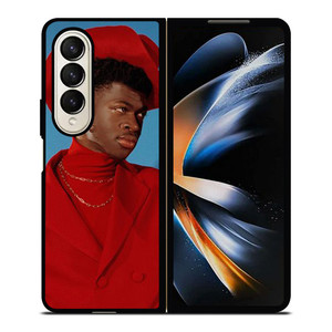 LIL NAS X RED Samsung Z Fold 4 Case LIL NAS X RED Samsung Z Fold 4 Case