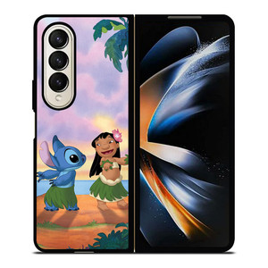 LILO AND STITCH DISNEY 2 Samsung Z Fold 4 Case LILO AND STITCH DISNEY 2 Samsung Z Fold 4 Case
