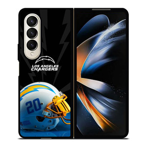 LOS ANGELES CHARGERS 2 Samsung Z Fold 4 Case LOS ANGELES CHARGERS 2 Samsung Z Fold 4 Case
