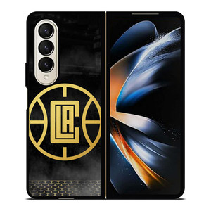 LOS ANGELES CLIPPERS ICON 2 Samsung Z Fold 4 Case LOS ANGELES CLIPPERS ICON 2 Samsung Z Fold 4 Case