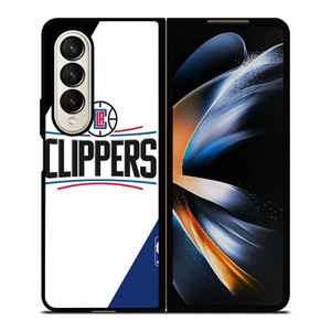 LOS ANGELES CLIPPERS NBA 2 Samsung Z Fold 4 Case LOS ANGELES CLIPPERS NBA 2 Samsung Z Fold 4 Case