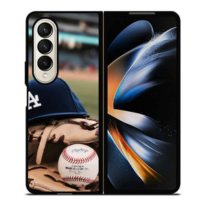 LOS ANGELES DODGERS Samsung Z Fold 4 Case LOS ANGELES DODGERS Samsung Z Fold 4 Case