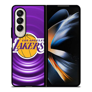 LOS ANGELES LAKERS LOGO 2 Samsung Z Fold 4 Case LOS ANGELES LAKERS LOGO 2 Samsung Z Fold 4 Case
