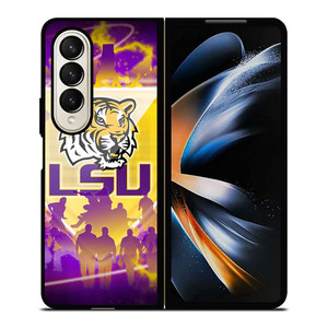 LSU TIGERS LOGO Samsung Z Fold 4 Case LSU TIGERS LOGO Samsung Z Fold 4 Case