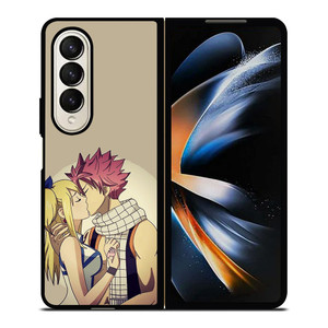 LUCY NATSU FAIRY TAIL ANIME Samsung Z Fold 4 Case LUCY NATSU FAIRY TAIL ANIME Samsung Z Fold 4 Case