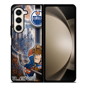 EDMONTON OILERS LOGO 2 Samsung Z Fold 5 Case