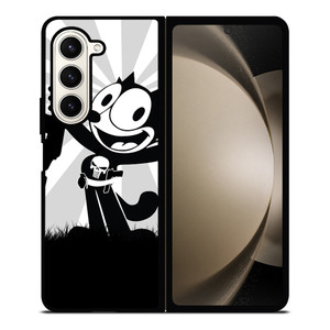 FELIX THE CAT PUNISHER Samsung Z Fold 5 Case FELIX THE CAT PUNISHER Samsung Z Fold 5 Case