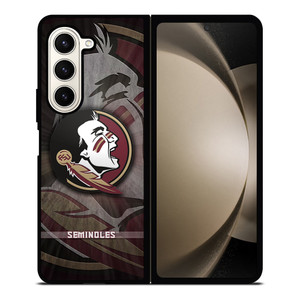 FLORIDA STATE SEMINOLES FSU LOGO Samsung Z Fold 5 Case FLORIDA STATE SEMINOLES FSU LOGO Samsung Z Fold 5 Case