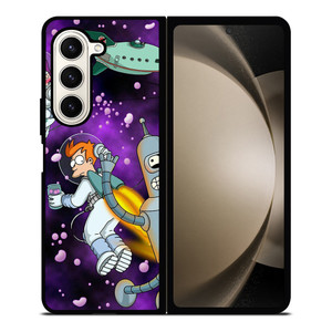 FUTURAMA BENDER LILA Samsung Z Fold 5 Case FUTURAMA BENDER LILA Samsung Z Fold 5 Case