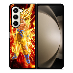GOKU SUPER SAIYAN Samsung Z Fold 5 Case GOKU SUPER SAIYAN Samsung Z Fold 5 Case