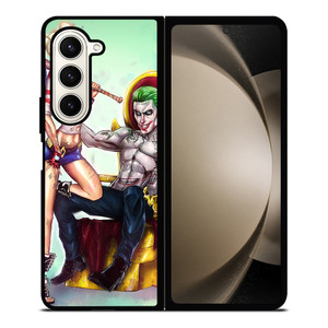 HARLEY QUINN AND JOKER 2 Samsung Z Fold 5 Case HARLEY QUINN AND JOKER 2 Samsung Z Fold 5 Case