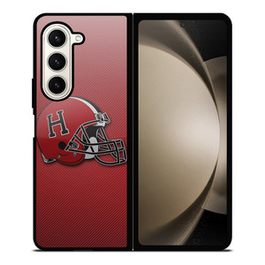 HARVARD CRIMSON FOOTBALL HELMET Samsung Z Fold 5 Case