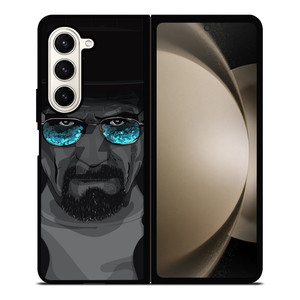 HEISENBERG BREAKING BAD Samsung Z Fold 5 Case HEISENBERG BREAKING BAD Samsung Z Fold 5 Case