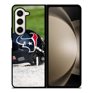 HOUSTON TEXANS HELMET Samsung Z Fold 5 Case HOUSTON TEXANS HELMET Samsung Z Fold 5 Case