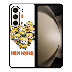 I LOVE MINIONS Samsung Z Fold 5 Case I LOVE MINIONS Samsung Z Fold 5 Case