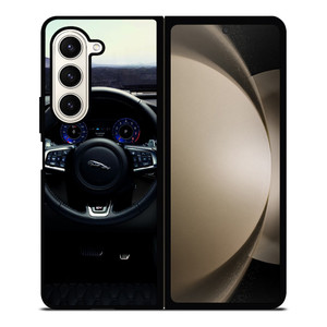 JAGUAR STEERING WHEEL Samsung Z Fold 5 Case JAGUAR STEERING WHEEL Samsung Z Fold 5 Case