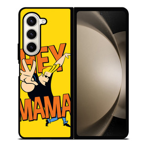 JOHNNY BRAVO HEY MAMA 3 Samsung Z Fold 5 Case JOHNNY BRAVO HEY MAMA 3 Samsung Z Fold 5 Case