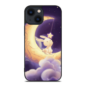 BUNNY IN THE MOON iPhone 14 Plus Case BUNNY IN THE MOON iPhone 14 Plus Case