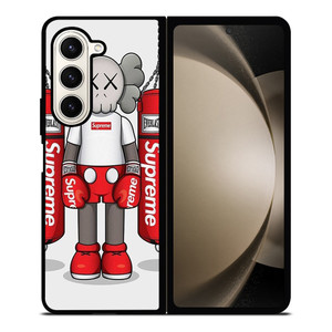 KAWS SUPREME Samsung Z Fold 5 Case KAWS SUPREME Samsung Z Fold 5 Case