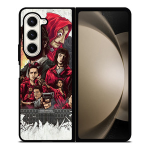 LA CASA DE PAPEL MONEY HEIST Samsung Z Fold 5 Case LA CASA DE PAPEL MONEY HEIST Samsung Z Fold 5 Case