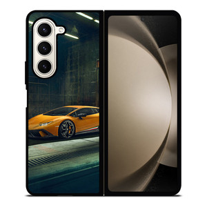 LAMBORGHINI CAR DRIVE Samsung Z Fold 5 Case LAMBORGHINI CAR DRIVE Samsung Z Fold 5 Case
