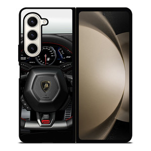 LAMBORGHINI STEERING WHEEL Samsung Z Fold 5 Case LAMBORGHINI STEERING WHEEL Samsung Z Fold 5 Case