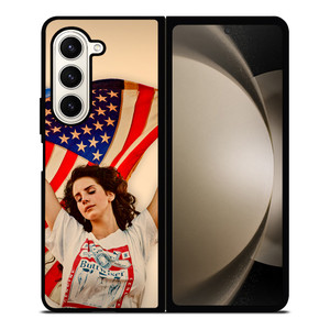 LANA DEL REY AMERICAN FLAG Samsung Z Fold 5 Case LANA DEL REY AMERICAN FLAG Samsung Z Fold 5 Case