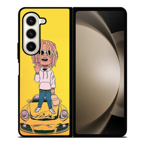 LIL PUMP MIDDLE FINGER Samsung Z Fold 5 Case LIL PUMP MIDDLE FINGER Samsung Z Fold 5 Case