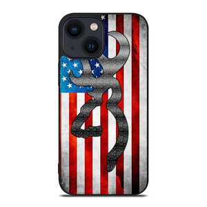 BROWNING AMERICAN FLAG iPhone 14 Plus Case