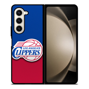 LOS ANGELES CLIPPERS LOGO 2 Samsung Z Fold 5 Case LOS ANGELES CLIPPERS LOGO 2 Samsung Z Fold 5 Case