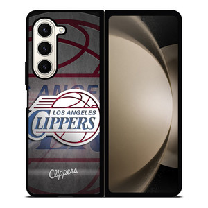 LOS ANGELES CLIPPERS LOGO 3 Samsung Z Fold 5 Case