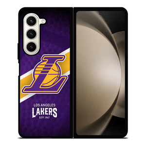 LOS ANGELES LAKERS LOGO 3 Samsung Z Fold 5 Case