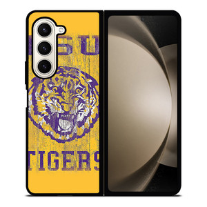 LSU TIGERS WALL ART Samsung Z Fold 5 Case