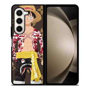 LUFFY ONE PIECE HYPEBEAST Samsung Z Fold 5 Case