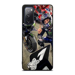 MAVERICK VINALES HELMET 2 Samsung Galaxy S20 FE Case