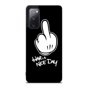 MICKEY MOUSE MIDDLE FINGER Samsung Galaxy S20 FE Case