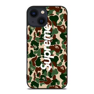 BAPE CAMO SUPREME iPhone 14 Plus Case