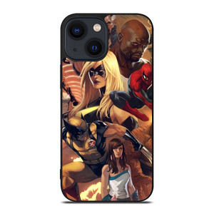 AVENGERS COMICS MARVEL iPhone 14 Plus Case