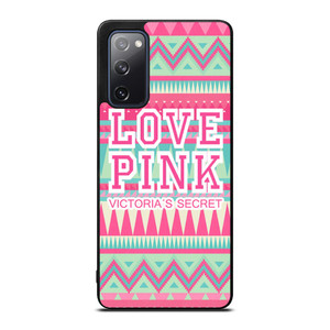 PINK VICTORIA'S SECRET Samsung Galaxy S20 FE Case