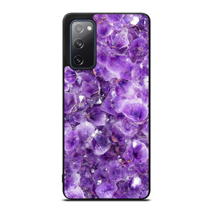 PURPLE CRYSTAL MARBLE PATTERN Samsung Galaxy S20 FE Case PURPLE CRYSTAL MARBLE PATTERN Samsung Galaxy S20 FE Case