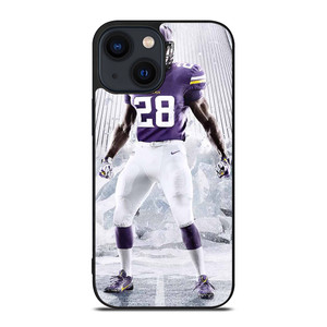 ADRIAN PETERSON MINNESOTA VIKINGS iPhone 14 Plus Case ADRIAN PETERSON MINNESOTA VIKINGS iPhone 14 Plus Case