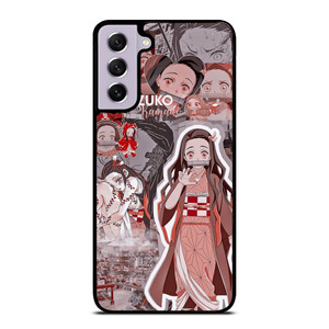 NEZUKO KAMADO DEMON SLAYER COLLAGE Samsung Galaxy S21 FE Case NEZUKO KAMADO DEMON SLAYER COLLAGE Samsung Galaxy S21 FE Case