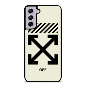 OFF WHITE LOGO Samsung Galaxy S21 FE Case