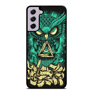 OWL SUGAR SKULL TATTOO Samsung Galaxy S21 FE Case OWL SUGAR SKULL TATTOO Samsung Galaxy S21 FE Case