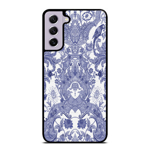 PARROT DAMASK Samsung Galaxy S21 FE Case PARROT DAMASK Samsung Galaxy S21 FE Case